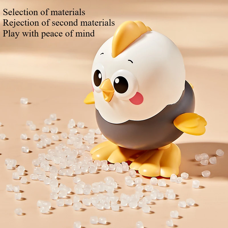 Children's Cartoon Clockwork Toys Wind-up Jumping Chick Baby Educational Toy Wind Up Toys Kids Girls Boys