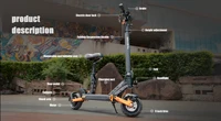 Nouvelle trottinette électrique Kukirin G2 PRO 2026, moteur 600W 48V15.6Ah, 45 km/h, autonomie 58 km, pneus de 9 pouces 3