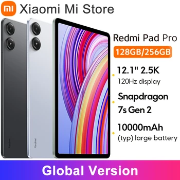 Global Version Xiaomi Redmi Pad Pro Mi Tablet 12.1" 120Hz 2.5K display 33W fast charging 10000mAh battery Snapdragon 7s Gen 2