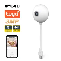 Tuya Mini Camera 3MP Indoor WIFI Wireless Baby Monitor USB Light Bulb Camera Security Protection Video Surveillance Onvif IP Cam