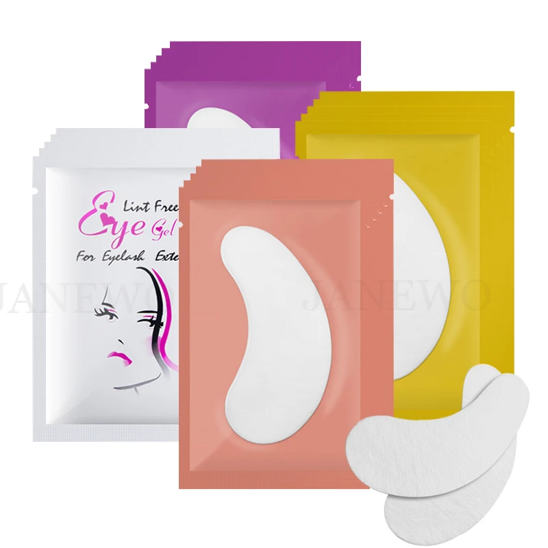 

500pairs Eyelash Extension Patch Grafted Eyelash Extension Paper Patches Under Eye Pads Hydrating Eye Paper Patch Eye Stickers