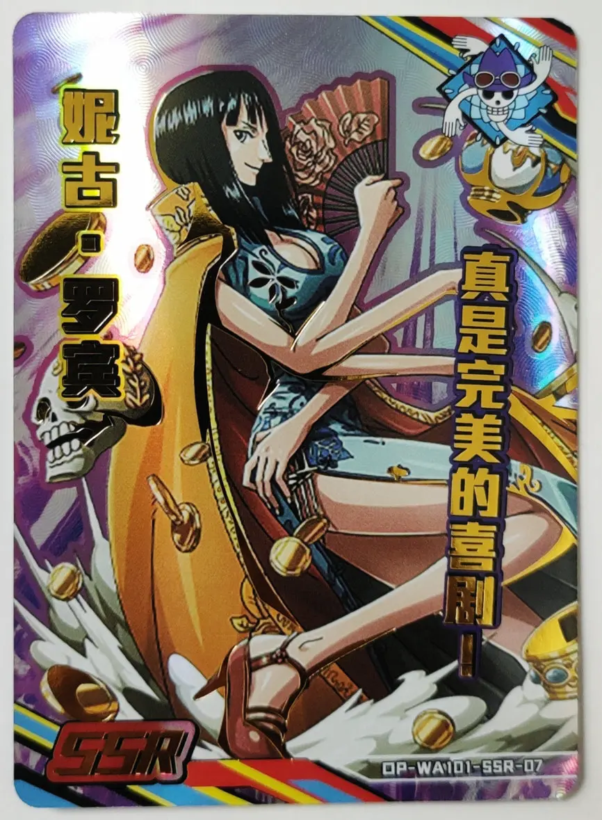 Cartes Flash Anime One Piece, Rare Kawaii SSR, Luffy, Roronoa