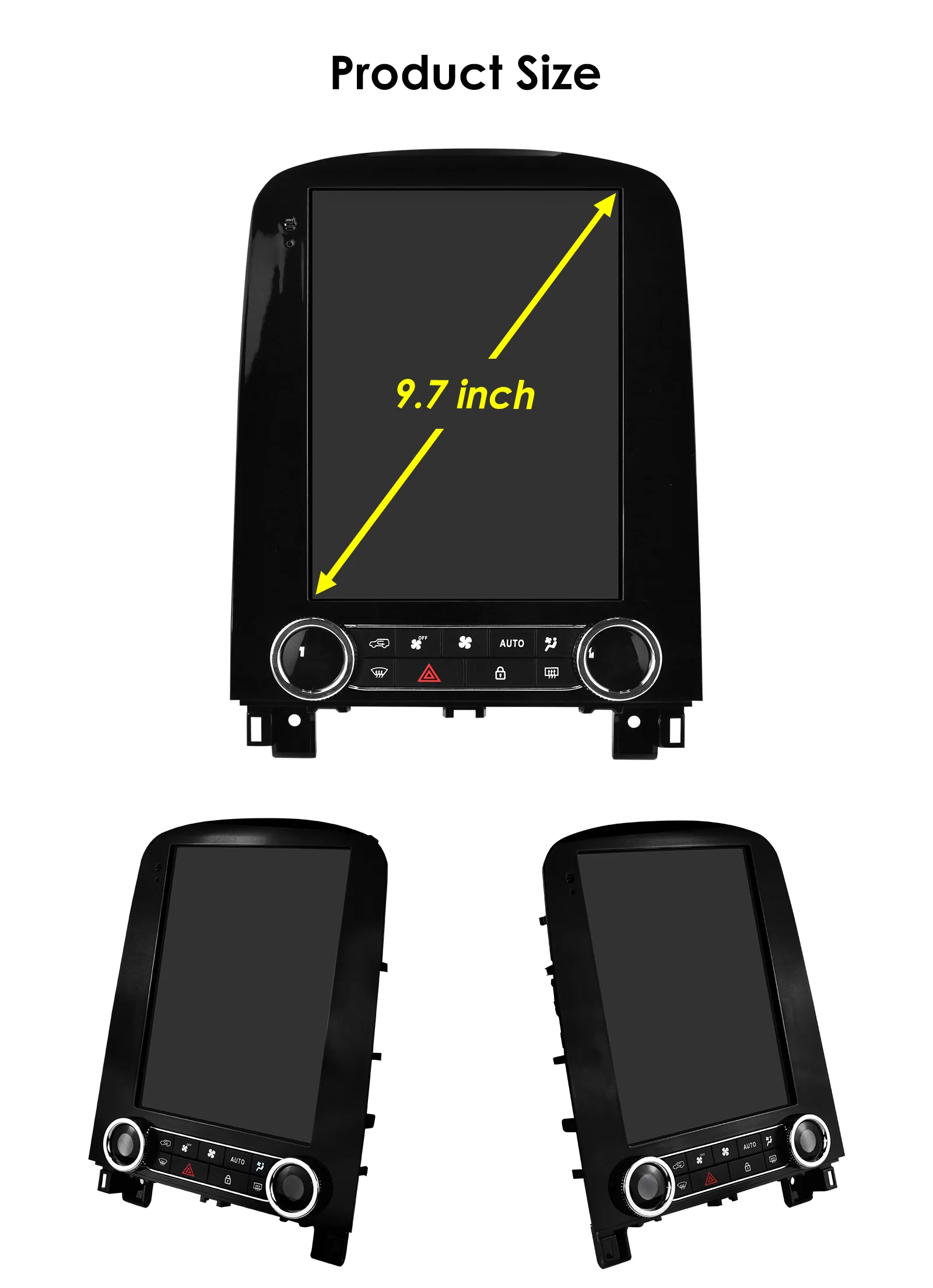 9,7 ''Android 13 Auto Multimedia GPS Player Für Renault Scenic 2013 - 2024 Carplay 4G-LET Tesla Stil 2din Autoradio 360 Kamera – Detail 38