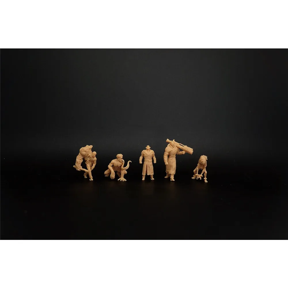 1/72 Gioco Biochimica Crisis Boss Monster 5 Persone Orphan (Soldato In Miniatura)