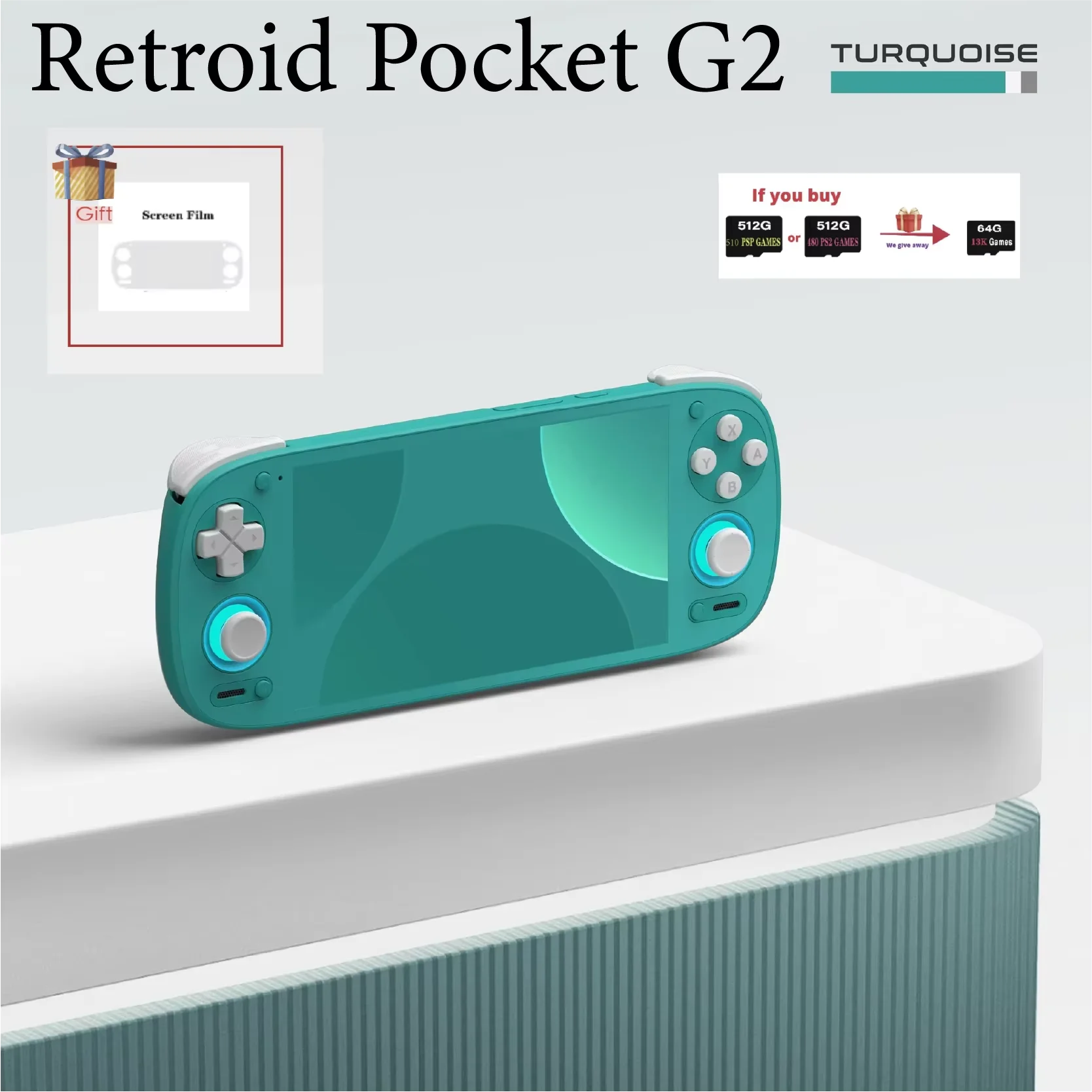 Retroid Pocket G2 携帯ゲーム機 5.5インチ 1080P AMOLEDスクリーン