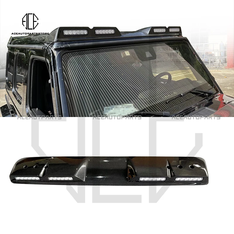 

Mercede-s Benz G-class W464, спойлер на крышу из углеродного волокна, фотоэлемент для крыши G63 G65 G500 G350