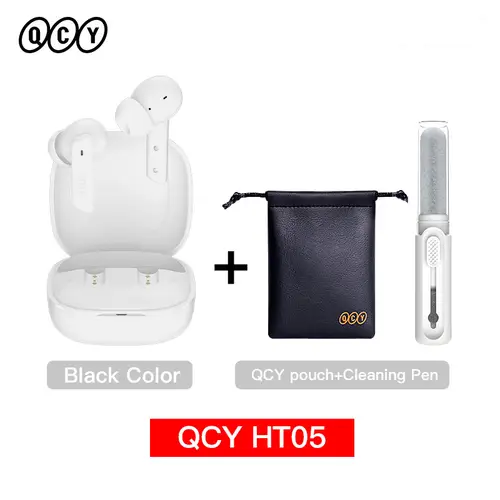 QCY HT05 ANC Wireless Earphone 40dB Noise Cancelling Bluetooth 5.2 Headphone 6 Mic ENC HD Call TWS Earbuds Transparency Mode - Image 9