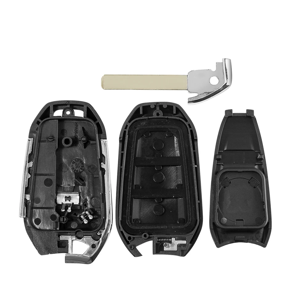 KEYYOU per Peugeot 2008 3008 5008 per Croen C4 C5 X7 C4L C6 C3-XR DS4 DS5 DS60 Smart Card Car Key Shell Case Cover