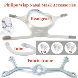 Респираторная Маска CPAP, аксессуары для Philips WISP, маска для носа, подушка, подушечка, головная повязка, Детская Рамка