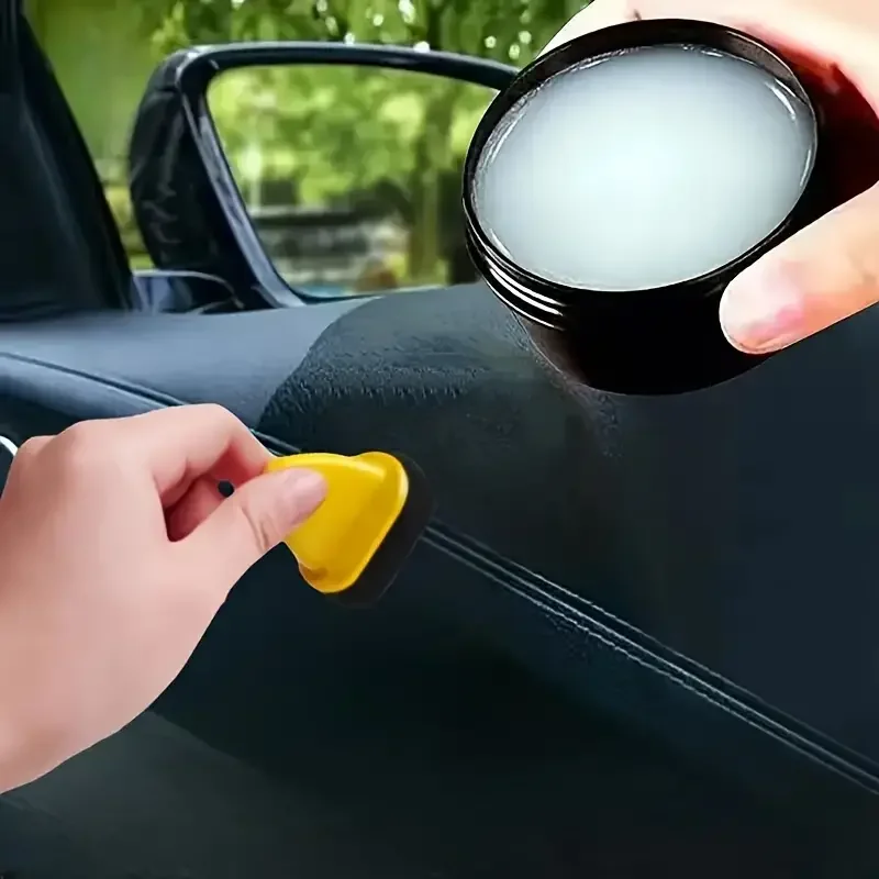 Qifenghe Crystal Clear Car Plastic Restorer - Auto Interior & Panel Renewal Wax Coating Agent Car Wax Car Wax Polish 3