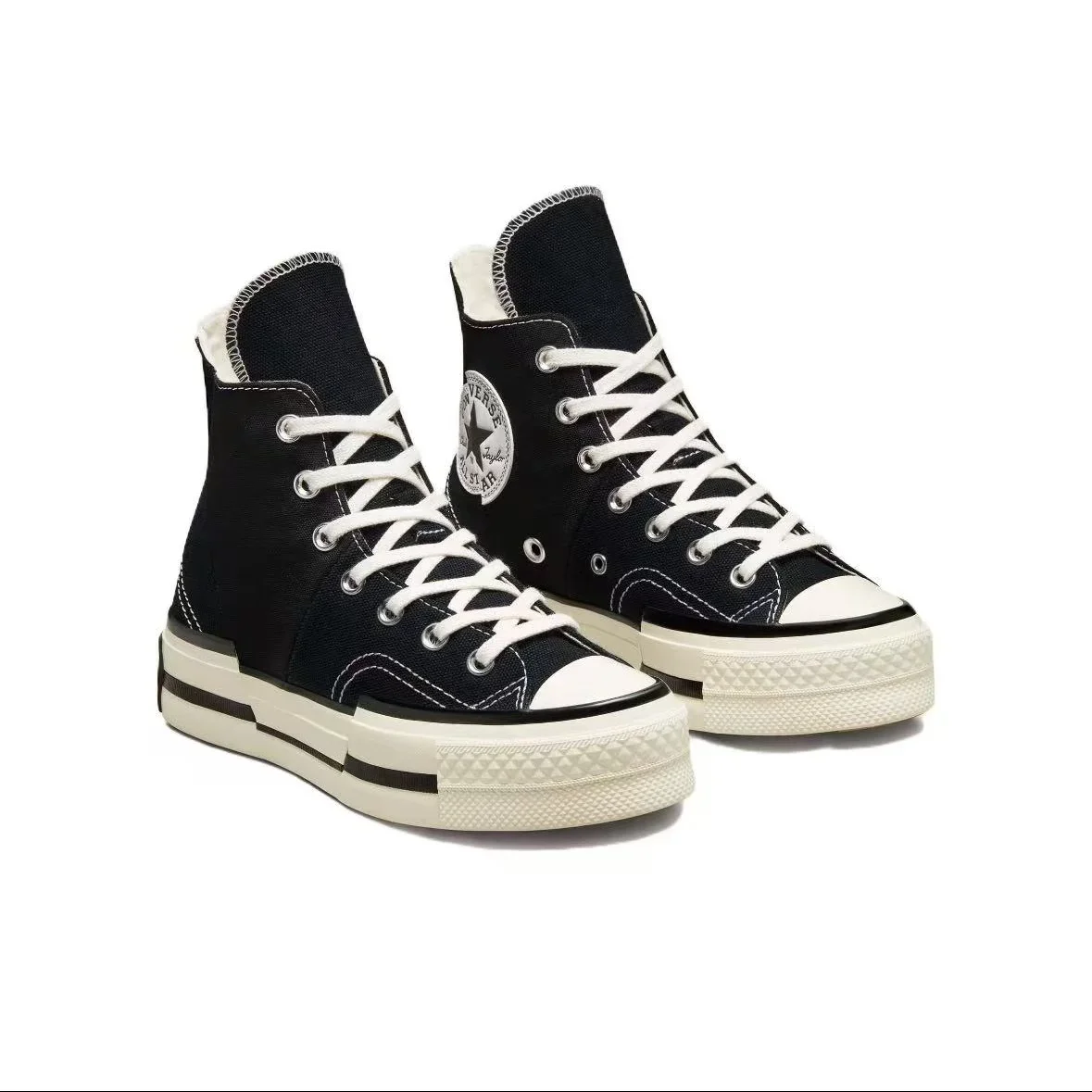 Description Picture 6 of itemConverse Chuck 70 Plus Chuck Taylor Men and Women High Casual Shoes Skateboard Sneakers Canvas Shoes Light Blue