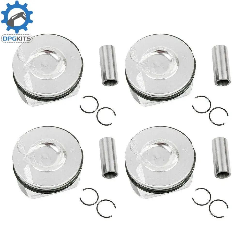 

4pcs 11257566019 Pistons & Ring Kit For MINI R55-R61 N14 TURBO Cooper Countryman 2006-2016 Auto parts