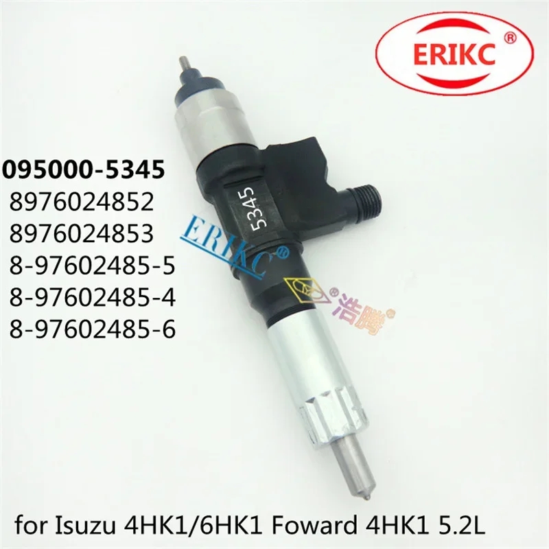 

ERIKC Diesel Fuel Injection 095000-5345 0950005345 8976024852 8976024853 for Isuzu 4HK1/6HK1 Foward 4HK1 5.2L