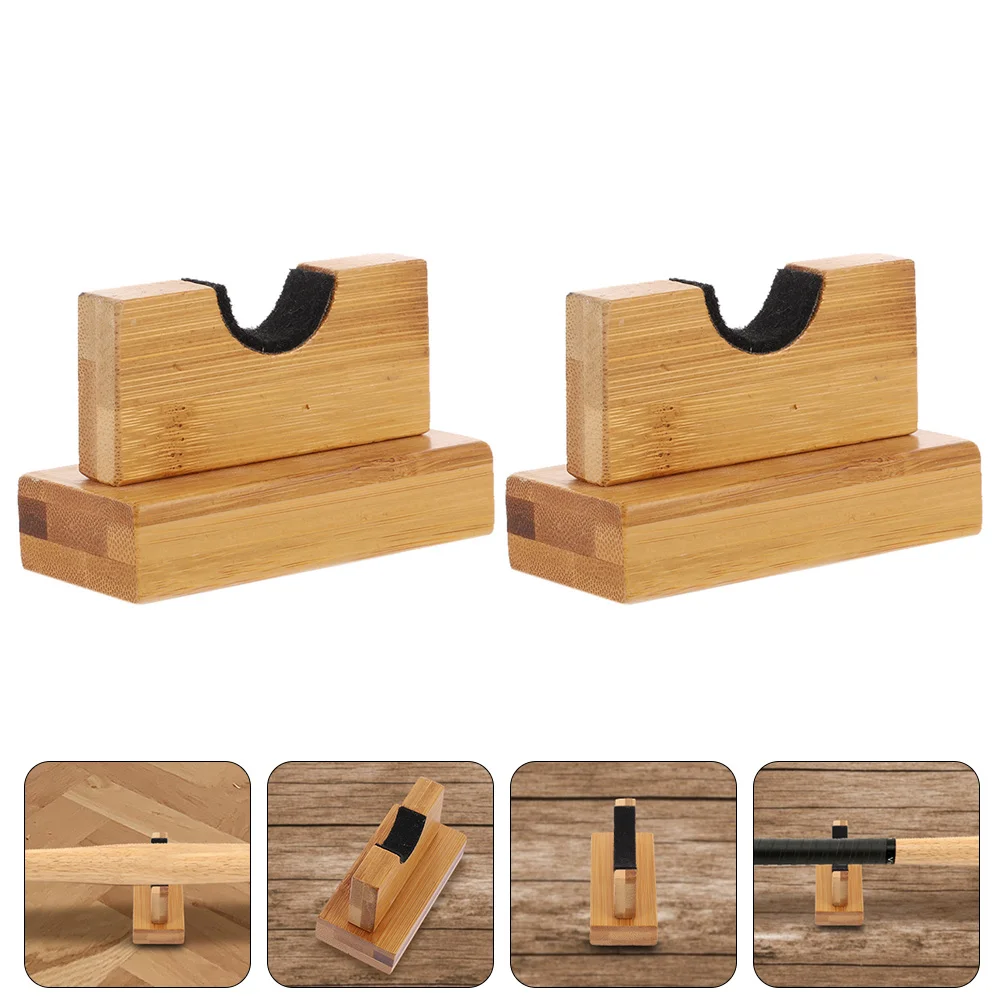 

Baseball Bracket Displaying Bat Holder Storage Bamboo Desktop Household Stand Supply Organizer