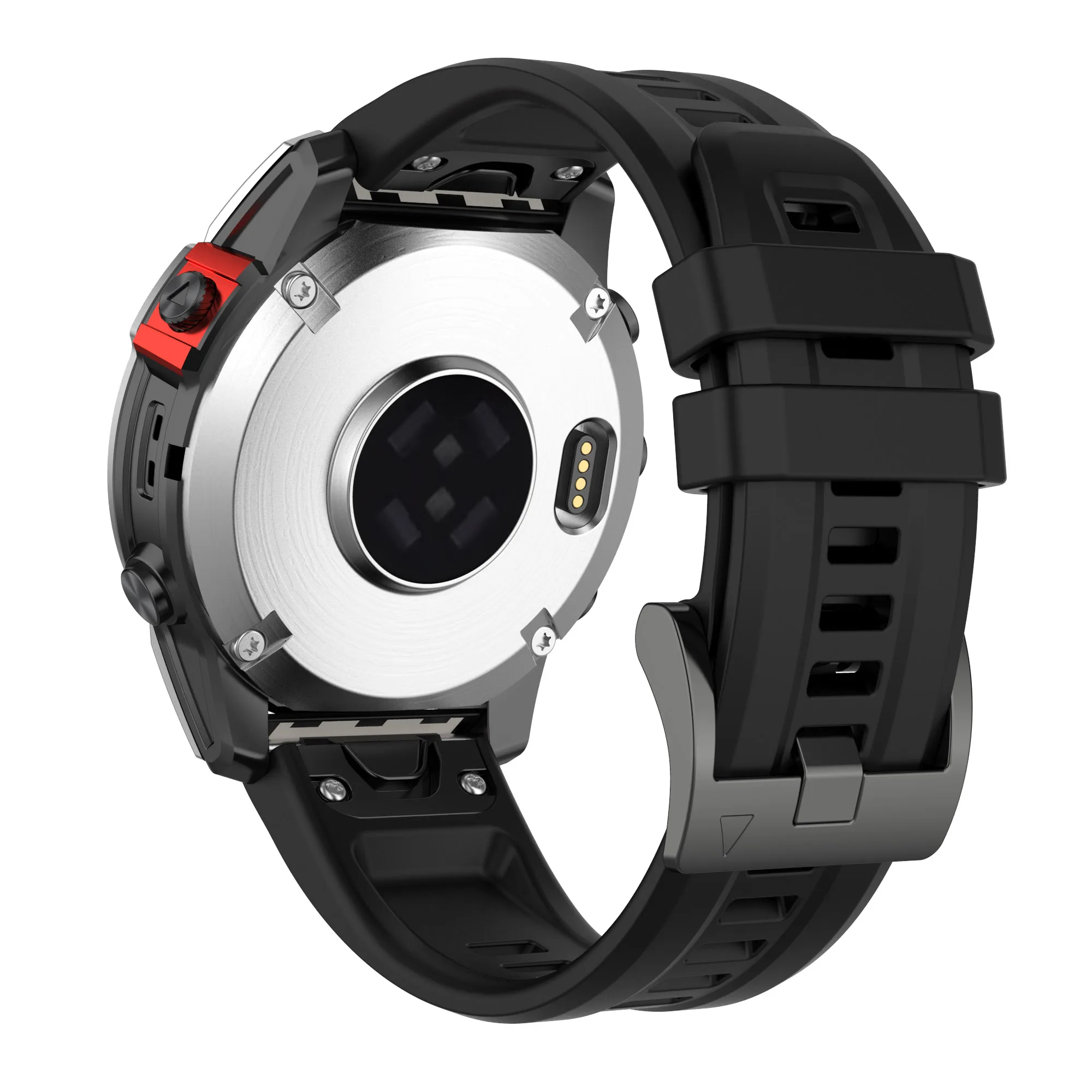 Enhanced Silicone Watchband - QuickFit Strap for Garmin Fenix & Epix Series