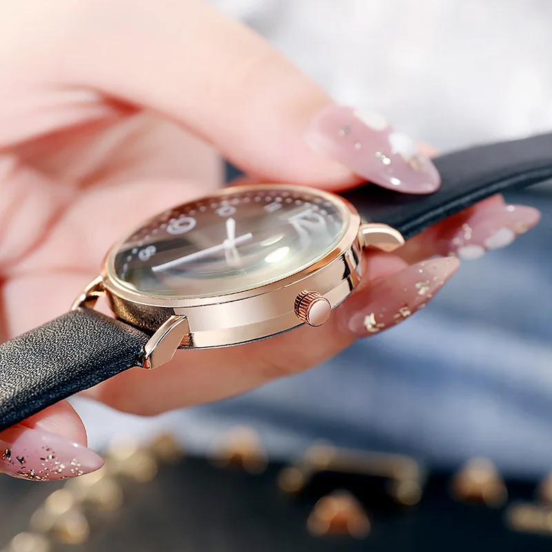 Women Quartz Alloy Watch Ladies Fashion Stainless Steel Dial Casual Bracele Watch Leather Wristwatch womens quartz watch,womens watch,quartz watch,women watches