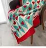 Wonderland Love Heart Knitted Blankets Bohemian Plaid Throw Blanket Sofa Cover Leisure Bed Cover Blanket Bedspread 5