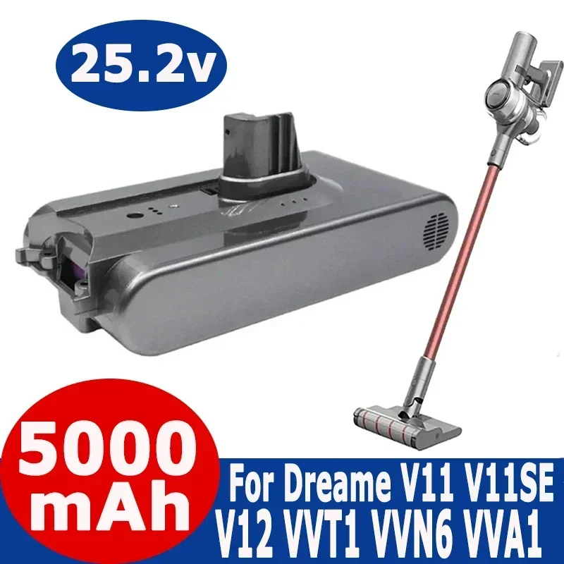 Batterie De Remplacement For Aspirateur, Compatible Avec Dreame