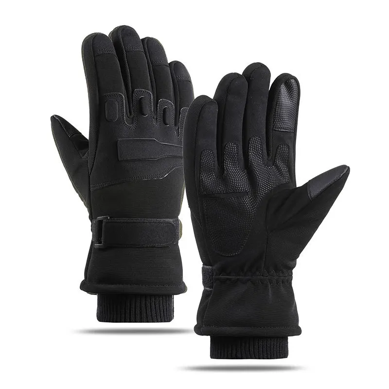 Tactical Cycling Gloves Men Women Touch Screen Protective Mat Warm Skiing Motorcycle Anti-Slip Training Fitness Thick Gloves 2