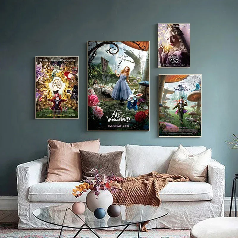 Alice In Wonderland Themed Room For Teens
