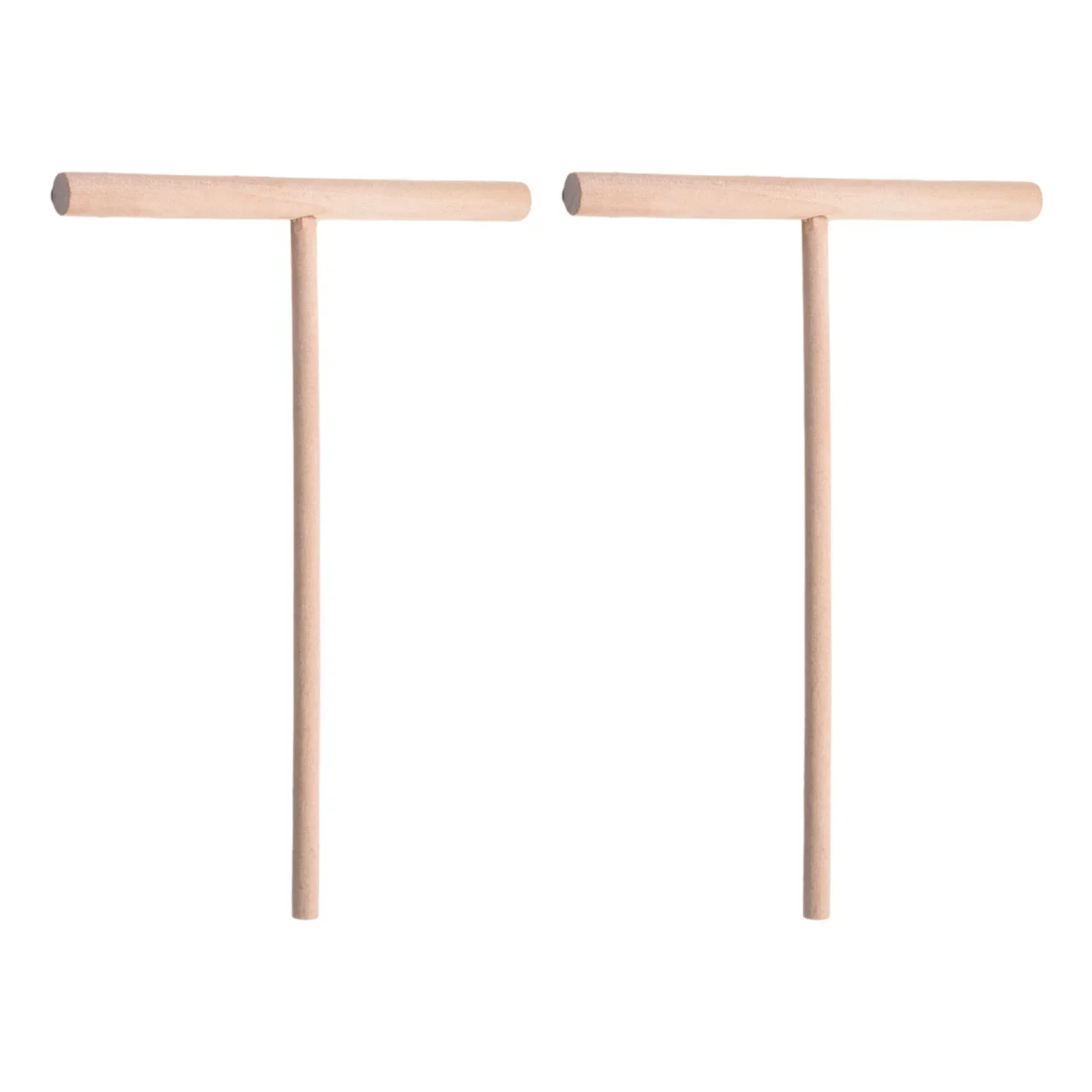 2pcs T Shape Wooden Crepe Maker Pancake Batter Spreader Stick Home Kitchen Tool DIY Pancake Restaurant Cateen Specially Supplie