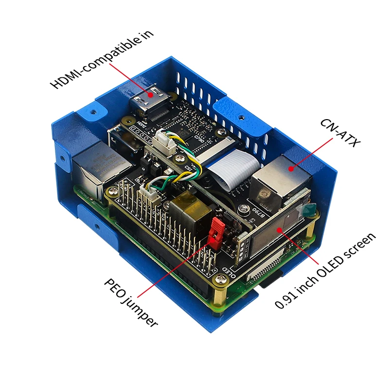 BLIKVM ÷  ÷ V3,   4  KVM ý, KVM  IP HDMI ȣȯ CSI LED ÷, RTC PoE