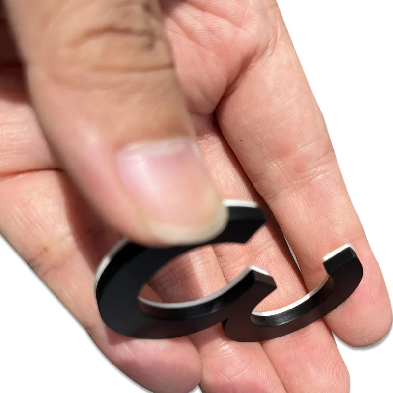 60mm Stainless Steel Number Stickers 0 To 9 Metal Self-adhesive Arabic Number Signs House Numbers For Doors Mailboxes Lockers house number signs house numbers