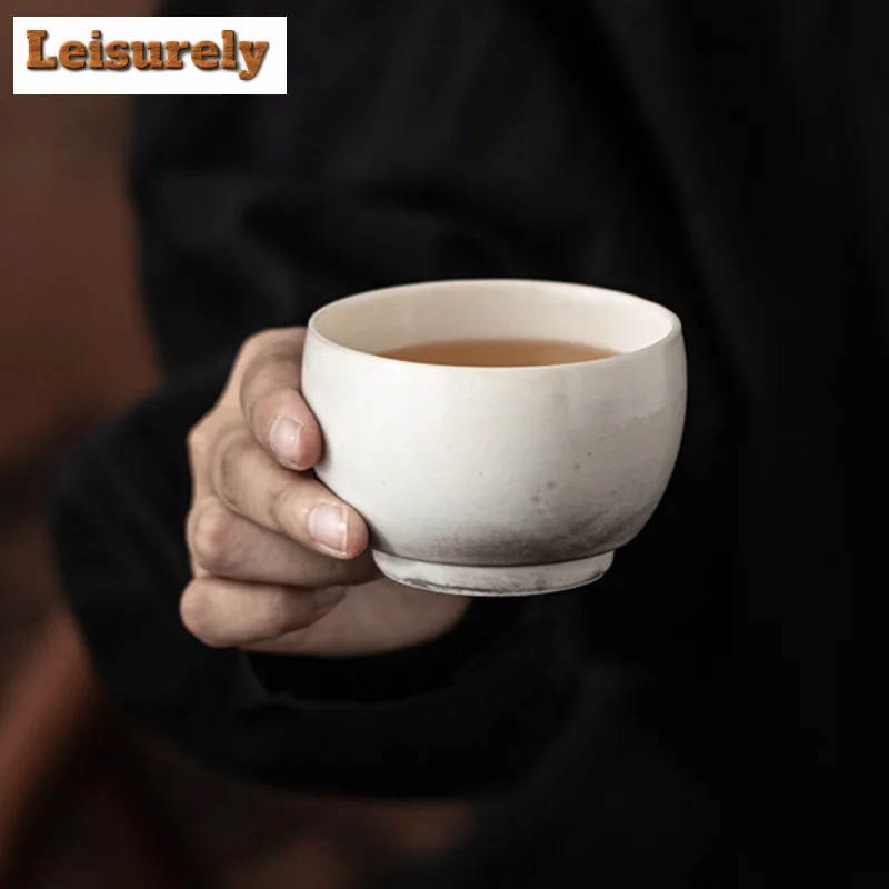 110ML Ink Painting Teacup Luxury Tea Bowl Sample Tea Cup Tea-tasting Personal Cup Chazhan Master Cups Tea Services Supplies