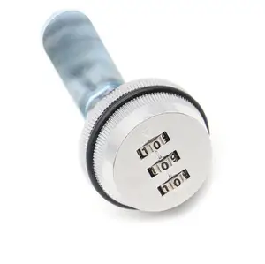 500pcs fedex dhl Hardware Combination Cam Lock 3 Digit Length Security Lock for Drawer Cabinet Custom Code Password Locks