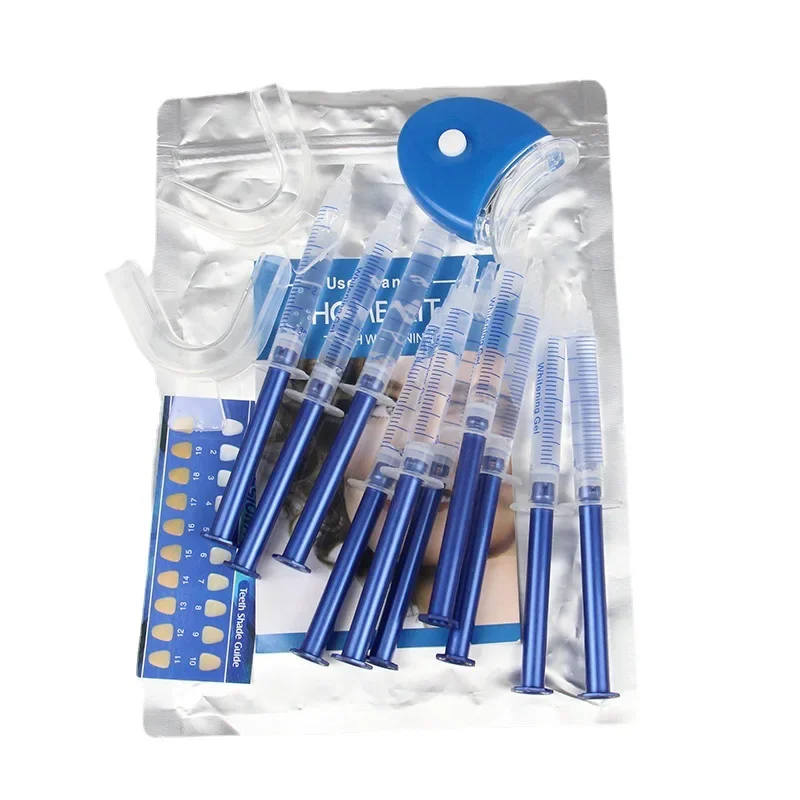 Teeth Whitening Kit Teeth Whitening Gel 44% Peroxide Dental Bleaching System Oral Gel Tooth Whitener White Teeth Tools Bleach
