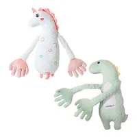 New Electric Baby Sleeping Patting Doll Pillow Cute Cartoon Animal Baby Soothing Palm Hand Toy Startle Prevention Sleep Companio 2