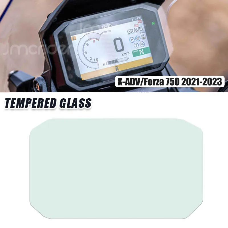 Motorcycle Screen Protector X-ADV750 HD Tempered Glass Film Insrument Screen for Honda X-ADV For Forza 750 XADV750