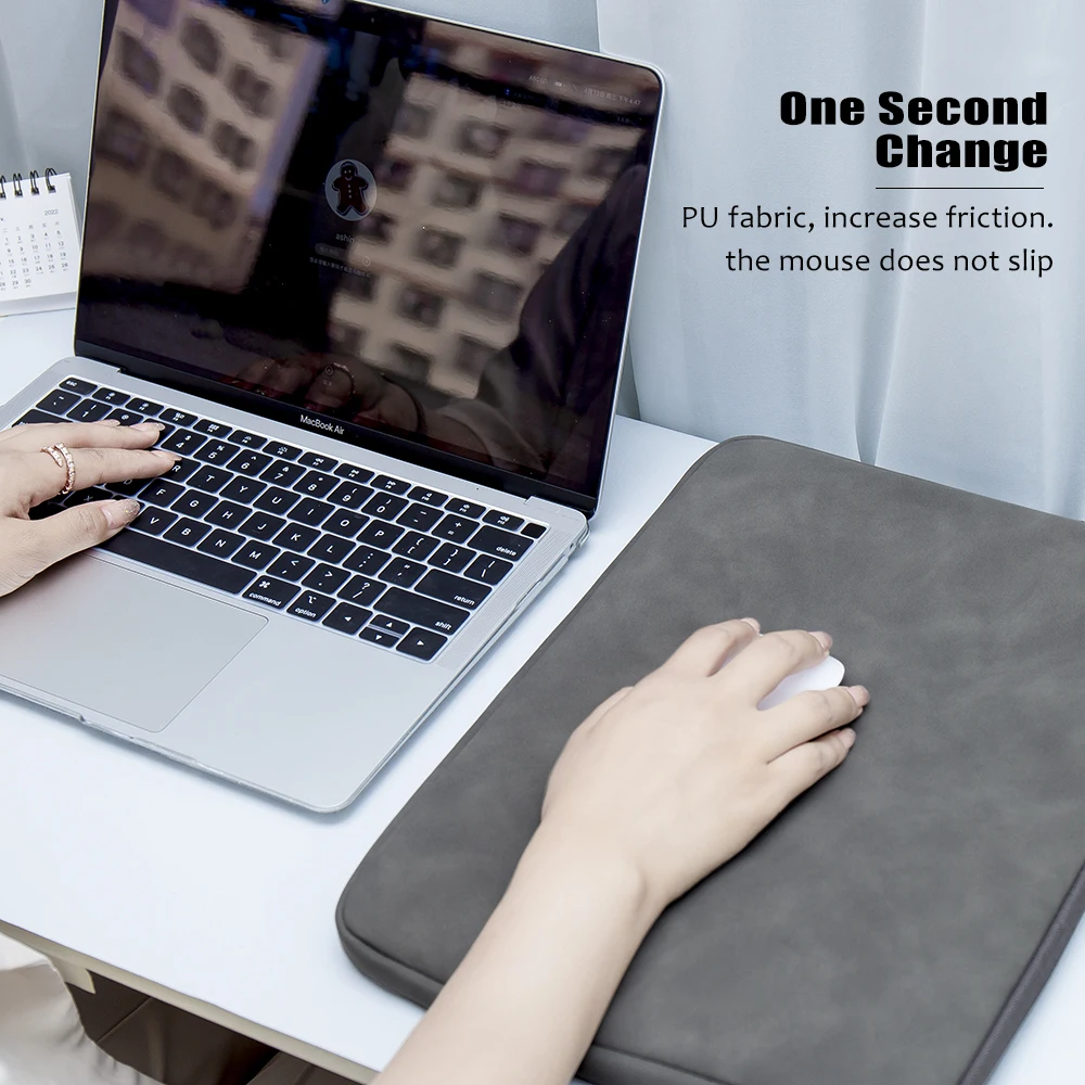 Bolsa para Laptop à Prova de Choque para Macbook Air 13.6 m2 Pro Estojo para Notebook Dell Xiaomi Huawei 13 13.3 14 15.4 16 2023 - Imagem 3