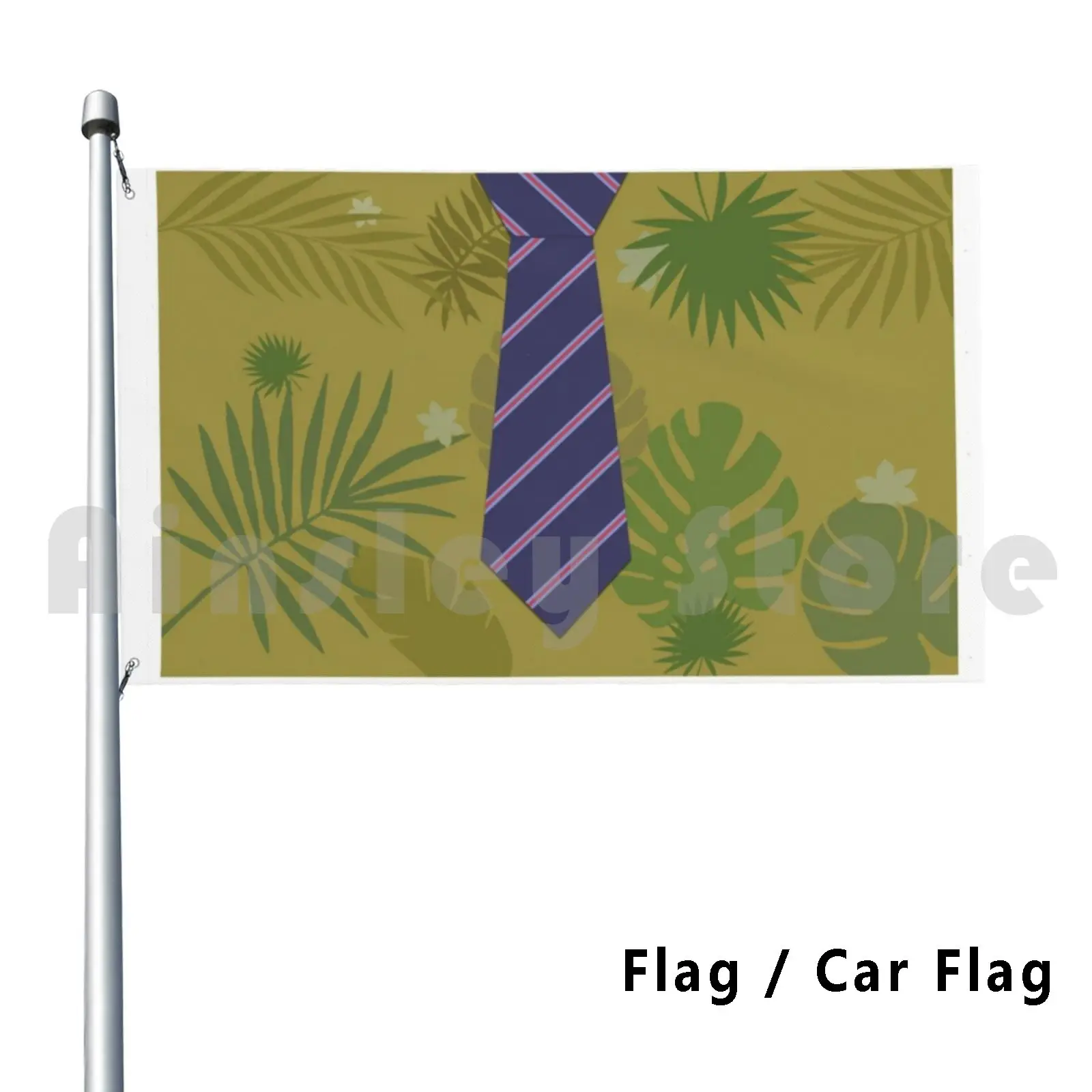 Sly Fox Outdoor Decor Flag Car Flag Nick Wilde Fox Sly Cooper Zoo Animal Tie Green