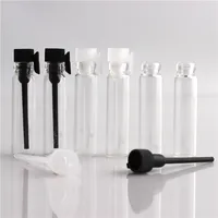 20PCS 1ml 2ml 3ml Perfume Sample Mini Bottle Empty Glass Vials Dropper Container Laboratory Liquid Fragrance Trial  Test Tube 1