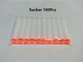 100 Pcs White sucker