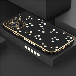 Luxury Flower Plating Silicone Soft Phone Case Cover for Find X2 neo (Black-082)