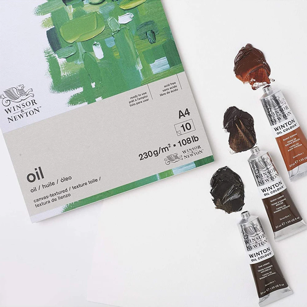 Winsor&Newton Oil Paper 10 Sheets A4 230gsm made in Germany