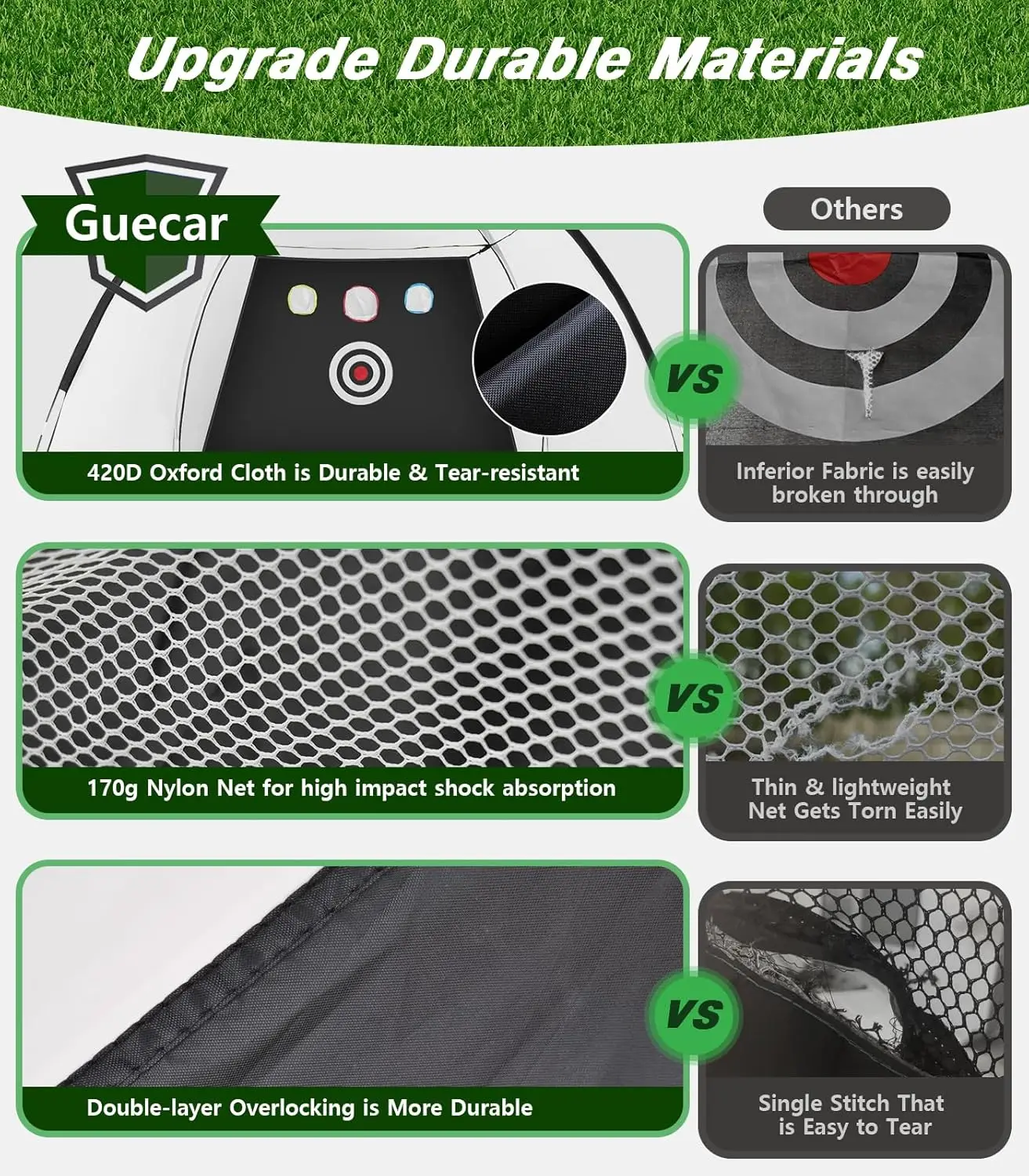10x7ft Golf Practice Net 2