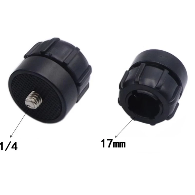 Universal 17mm Ball Head Adapter for Phone Holders and Camera Mounts