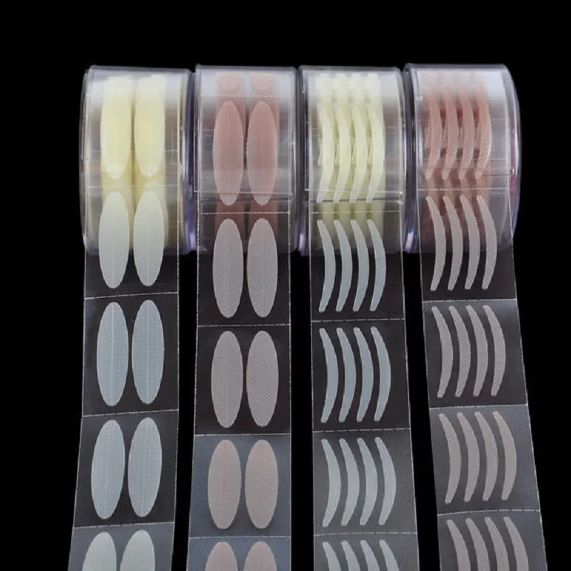 Double Eyelash Tape double fold eyelid tape Invisible Eyelid Lift Band Self Adhesive Transparent Eyelid Decals Fiber Waterproof Eye Stickers 600PCS