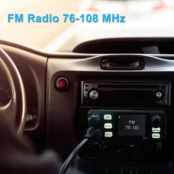 25W Walkie Talkie IC-980Pro VHF UHF Dual Band Dual Watch 200Ch Noise Reduction Mini FM Vox Scrambler Mobile Radio 2