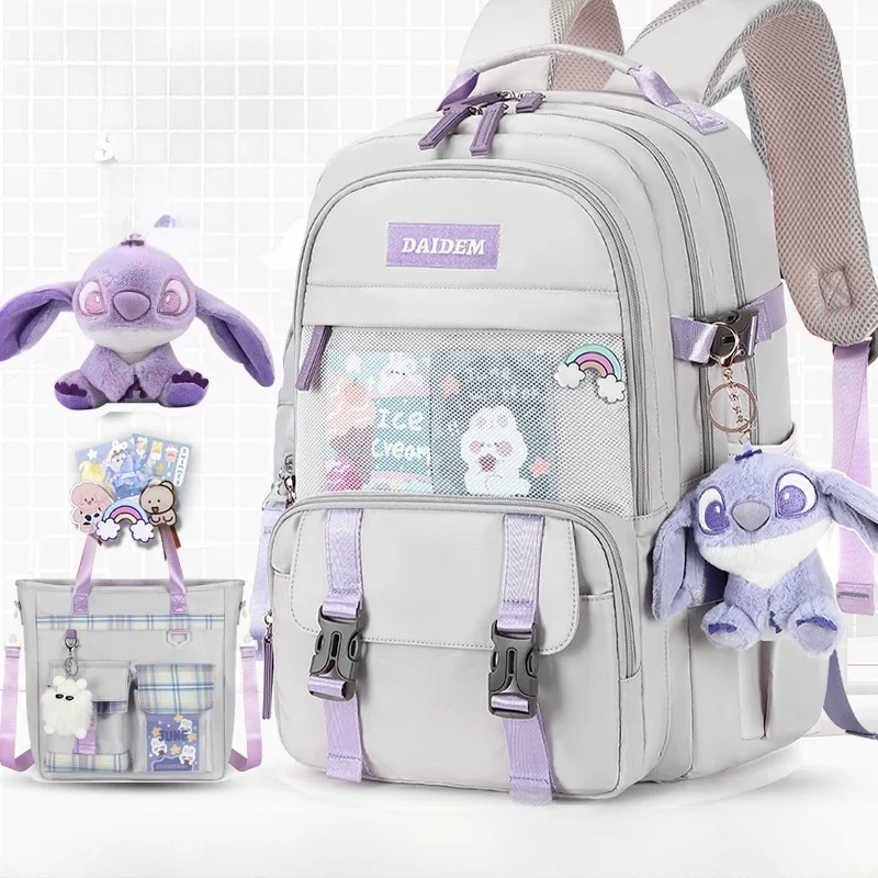 New 2026 Lightweight Faionable Waterproof Ba School Bag for Junior And High School Girls Primary School Students oulder... 1