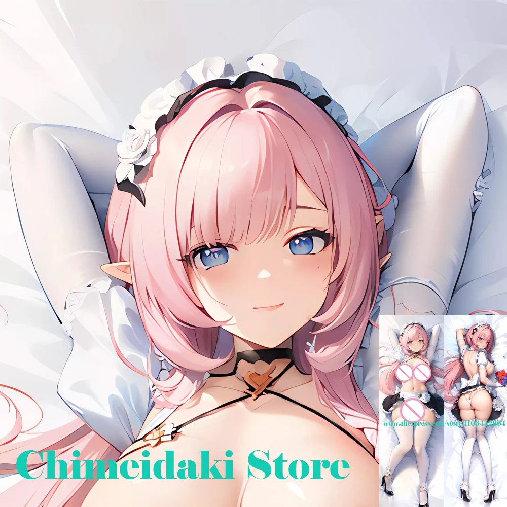

Dakimakura Honkai Impact 3 Anime Elysia Full Body Pillow Case Anime Otaku Pillowcase Game Throw Cushion Cover Bed Decor Gift