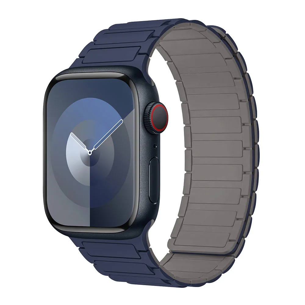 Silicone Magnetic Bracelet for Apple Watch - Universal Fit Strap