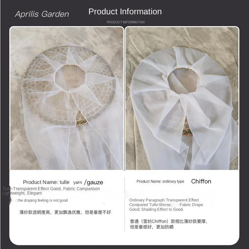 Antique Cosplay Hat Ancient Costume Hanfu Cos Hats Photo Fence Cover Veil Swordswomen Hat Head Umbrella cosplay hat