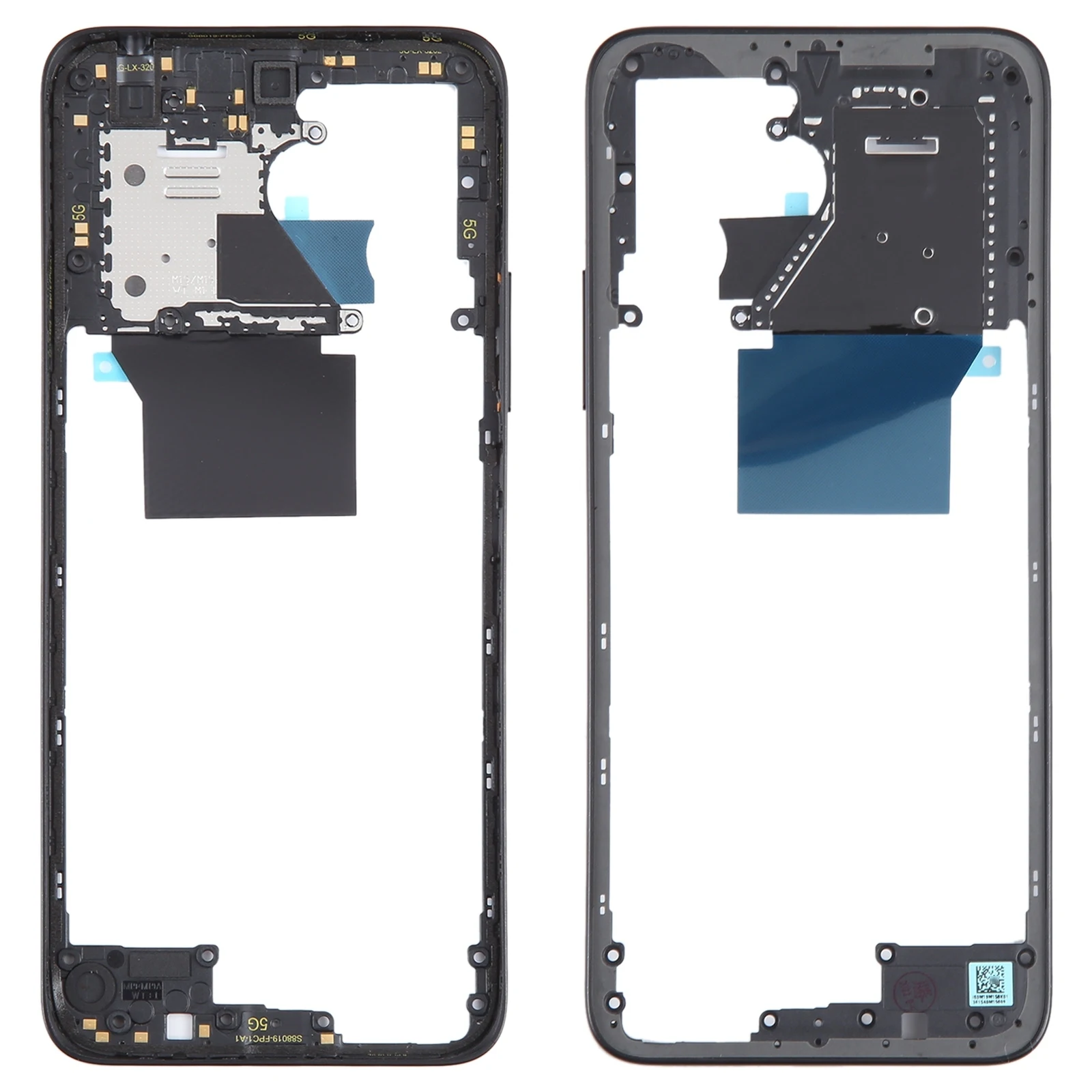 

Для Xiaomi Redmi 12 4G оригинальный передний корпус ЖК рамка панель