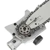 Square Chainsaw Gear Gearbox + Guide Plate + Chain Set for Stihl HT KM 73-130 Series Pole Saw Trimmer Connector Pole Pruning Saw 4