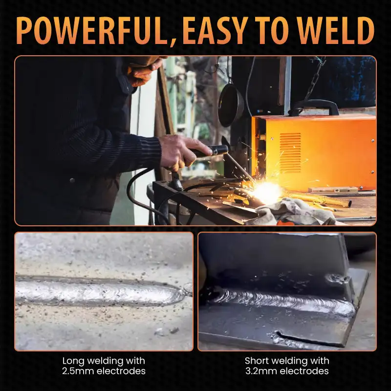 Portable Arc Welding Machine Fully Automatic Cual Voltage Dual-purpose Industrial Grade Solid Copper Welding Machine 110V/220V