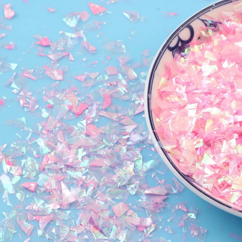 Rose confetti paper confetti shell confetti party decorations 15g/Pack girl boy iridescent confetti shining for wedding baby shower birthday mermaid party table scatter DIY decor supplies
